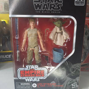 Luke Skywalker and Yoda Black Series Star Wars